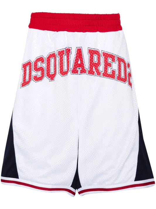 Dsquared2 WHITE RED NAVY Shorts