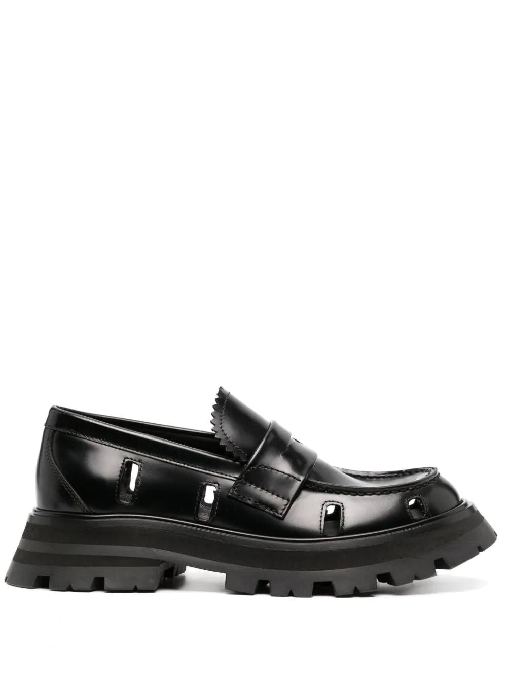 Wander loafers in thick leather