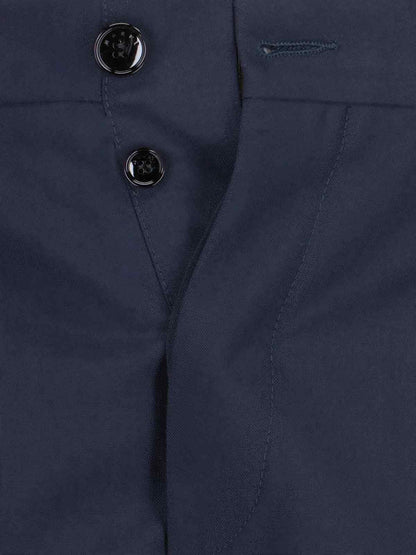 Pantaloni dritti in lana vergine