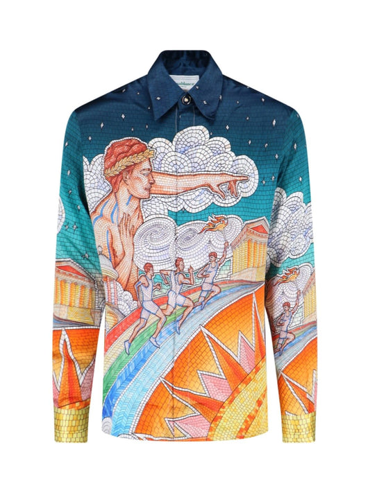 Camicia "Les Jeux de l' Univers"