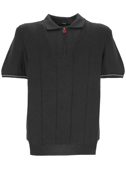 Kiton T-shirt and Polo Black
