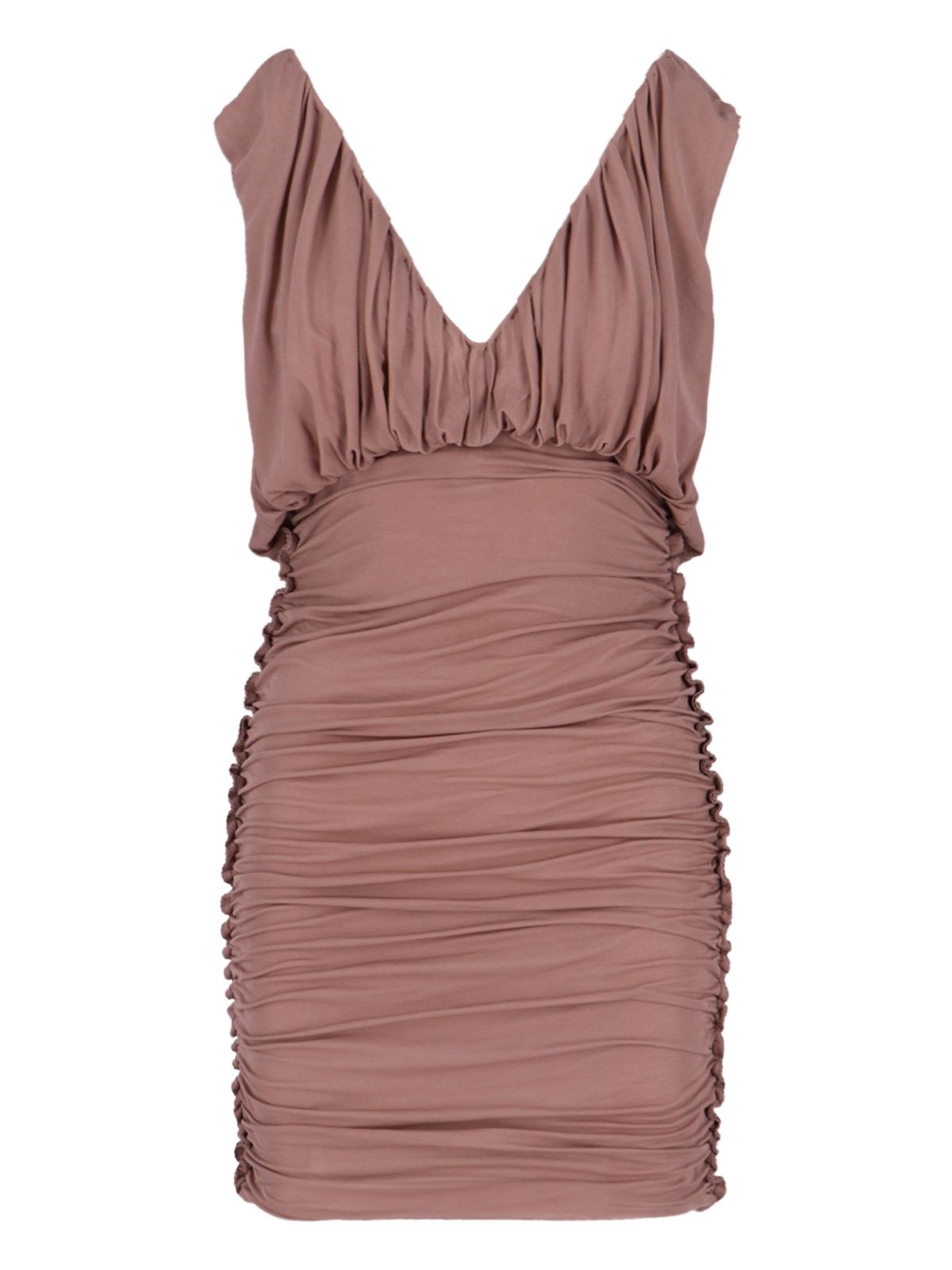 Draped mini dress