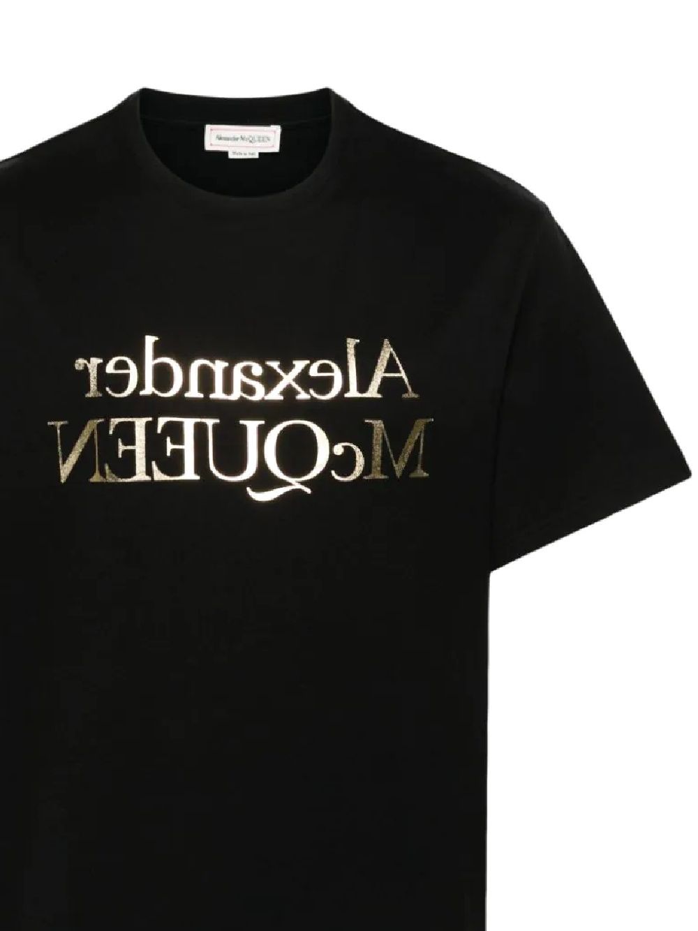 Alexander McQueen Black T-shirt and Polo