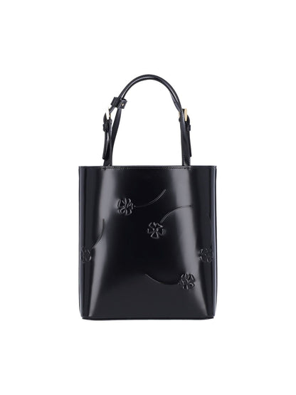 Borsa tote mini fiori