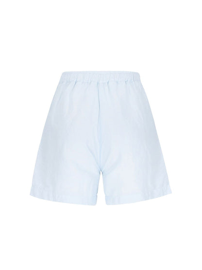 Shorts aus Seide und Baumwolle