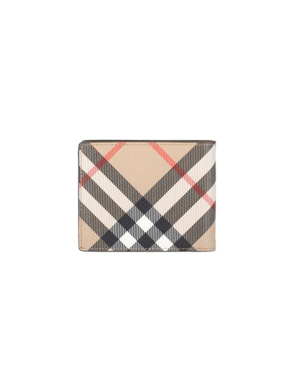 Portafoglio bifold "Check"