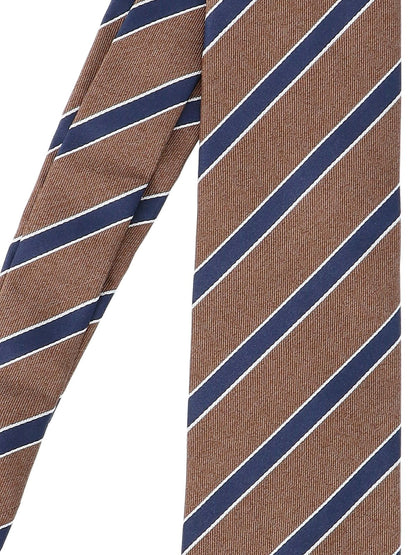 Striped tie