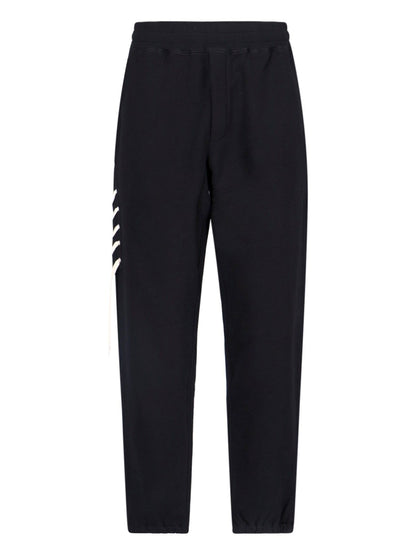 Lace-up sports pants