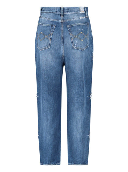 Jeans mit Nietendetail