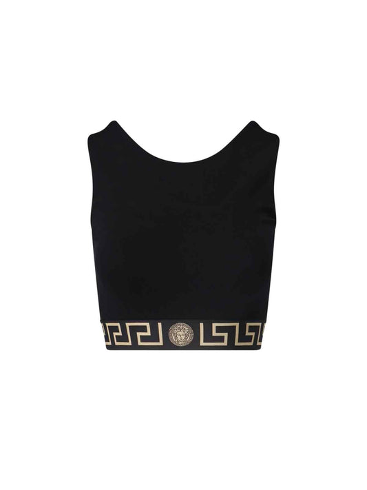 Top sportivo crop "Greca"