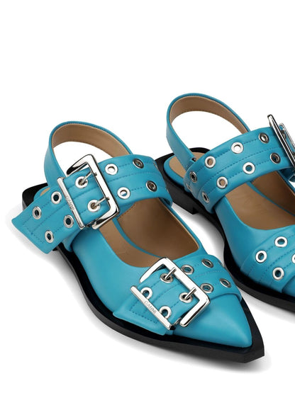 blue sandals