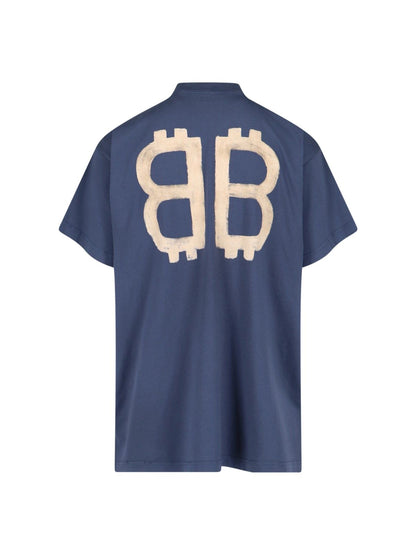 T-shirt stampata "Crypto"