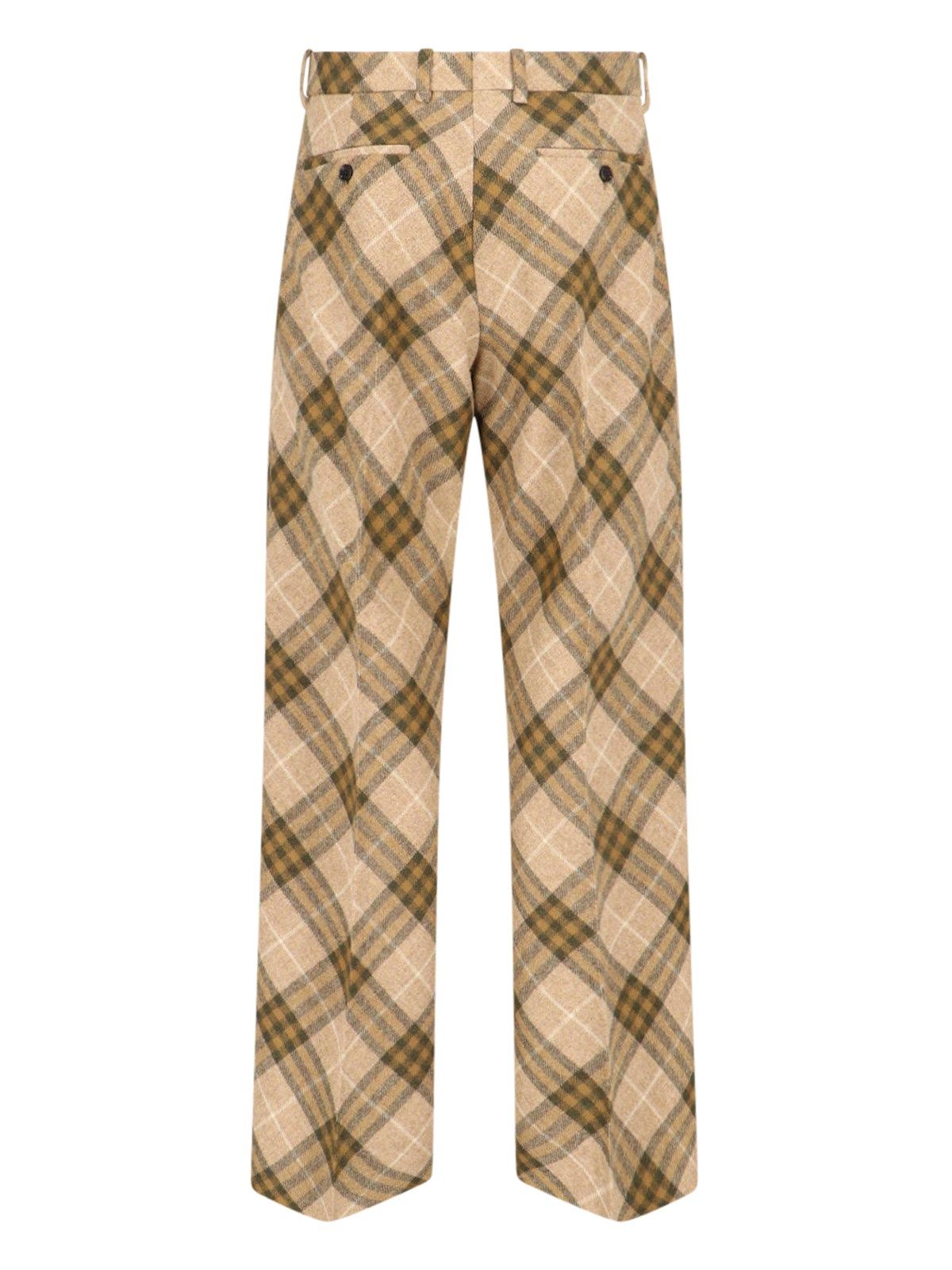 Pantaloni dritti "Check"