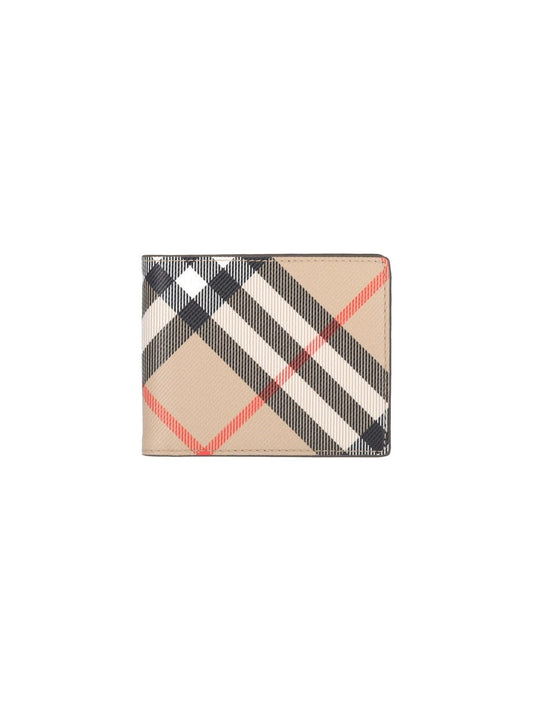 Portafoglio bifold "Check"