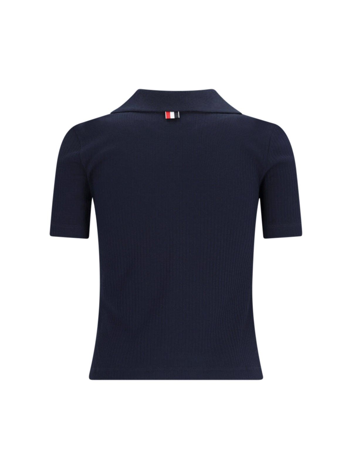 Polo in maglia "Three Stripes"