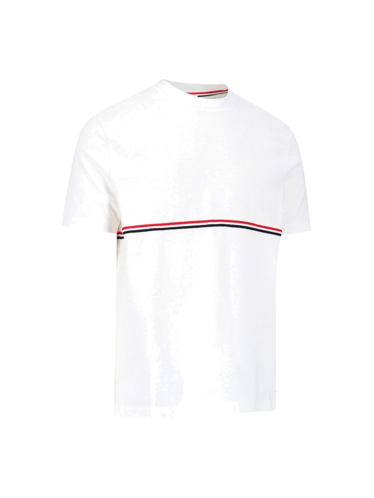 T-shirt dettaglio tricolore