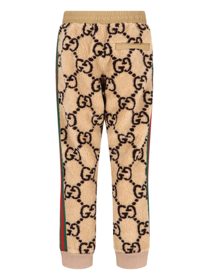 Pantaloni Pile "GG Jacquard"