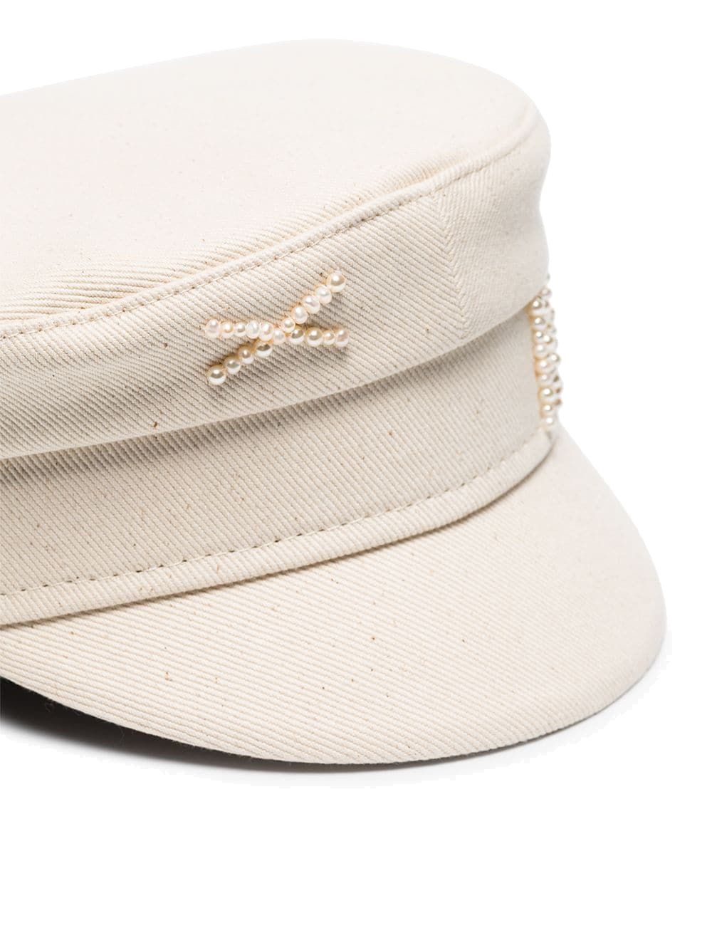Light beige cotton hat