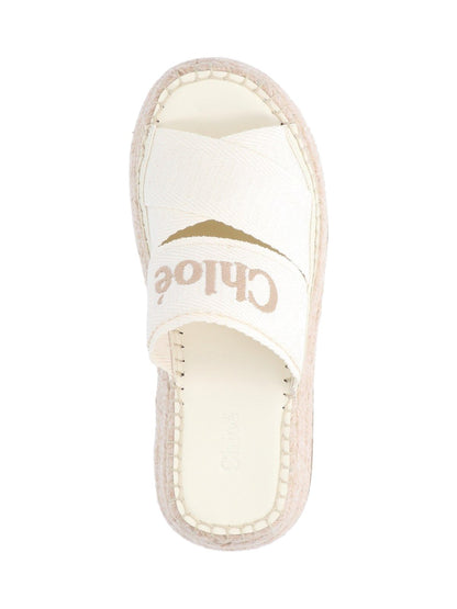 Espadrille-Sandalen „Mila“.