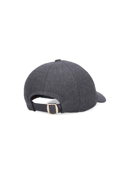 Cappello baseball in lana