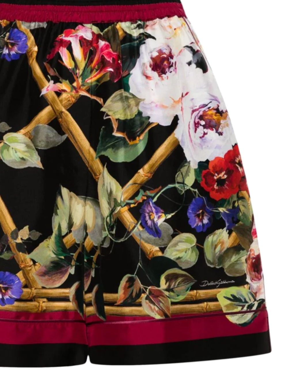 Dolce &amp; Gabbana ROSETO shorts WITH GRECA