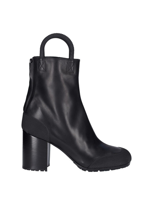 "Worker" ankle boots