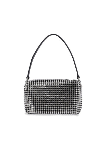 Pouch media con strass "Heiress"