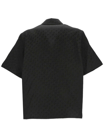 Camicia in cotone nera