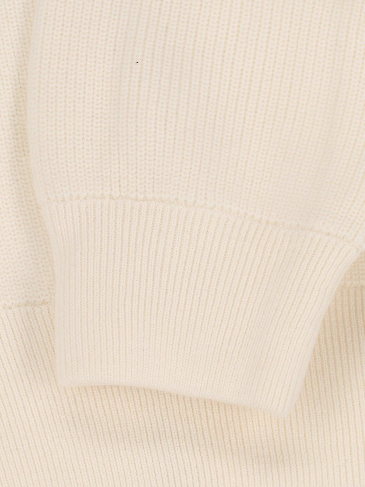 Cardigan zip in maglia