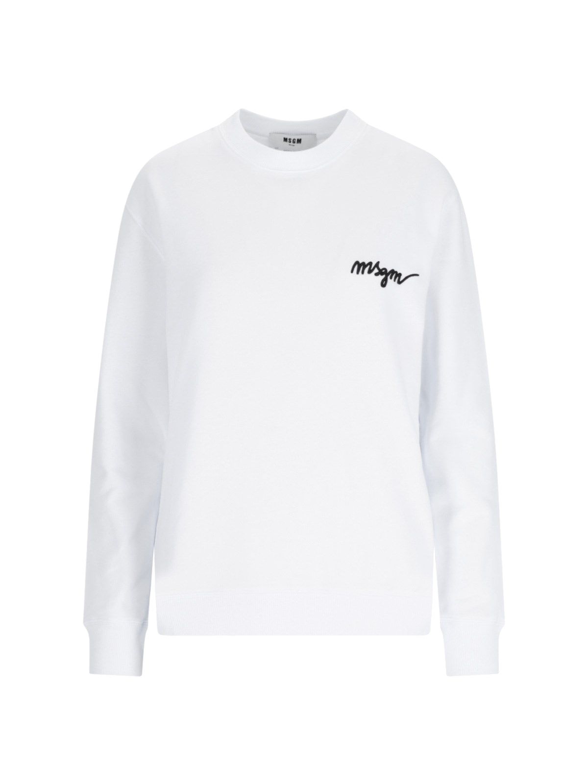 Sweatshirt mit Logo und Rundhalsausschnitt