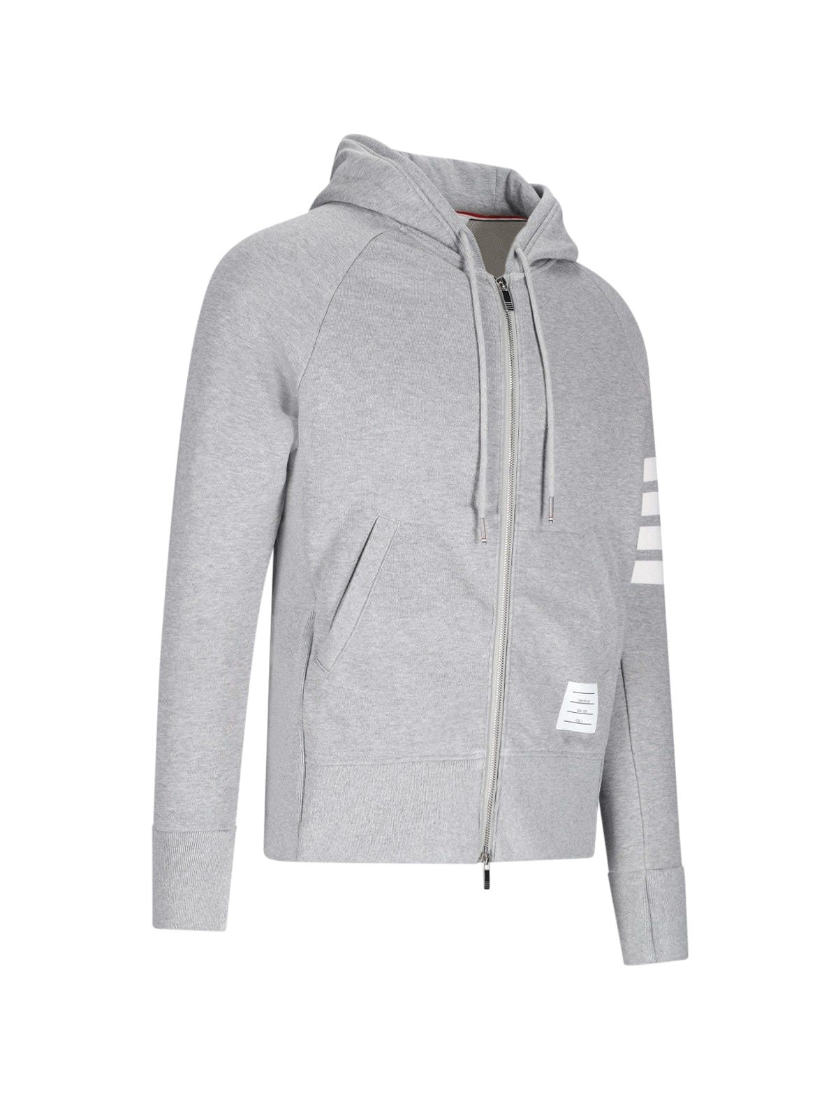 "4-Bar" Zip Up Sweatshirt