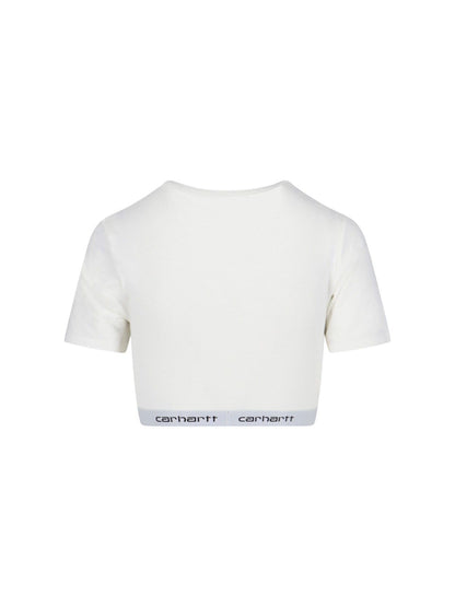 Crop top "W' Script"