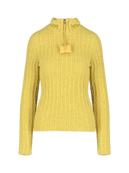 x JW Anderson gerippter Frotteepullover