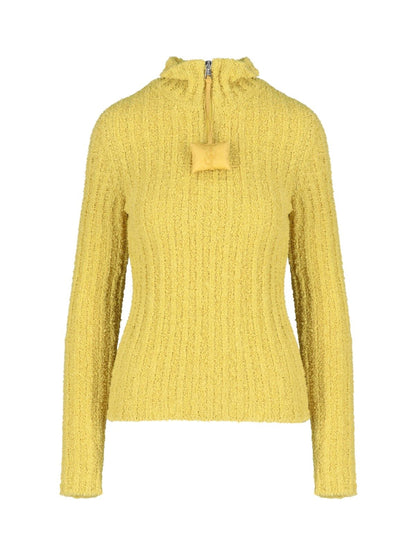 x JW Anderson gerippter Frotteepullover