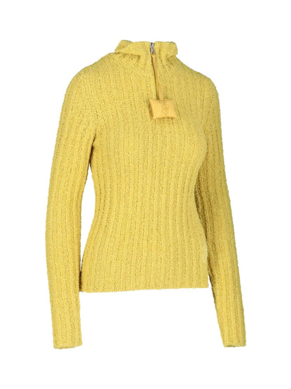 x JW Anderson gerippter Frotteepullover