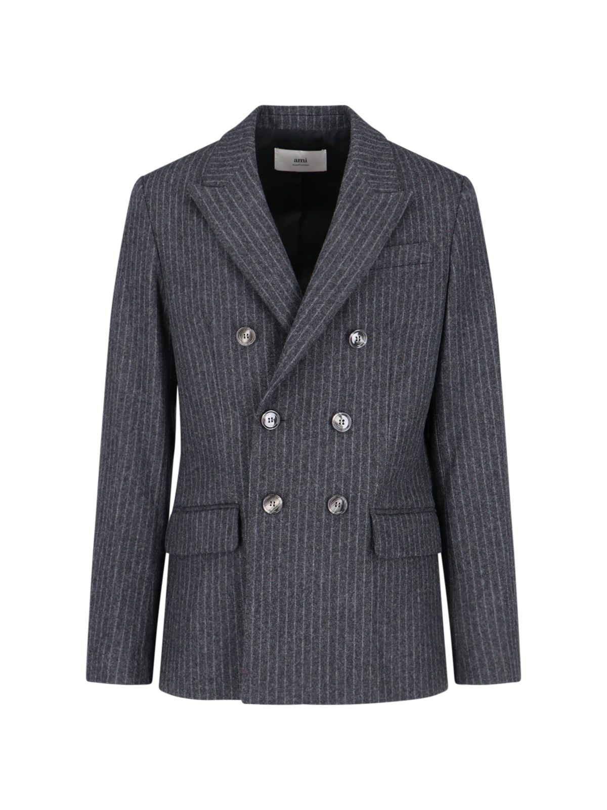 Blazer doppiopetto gessato