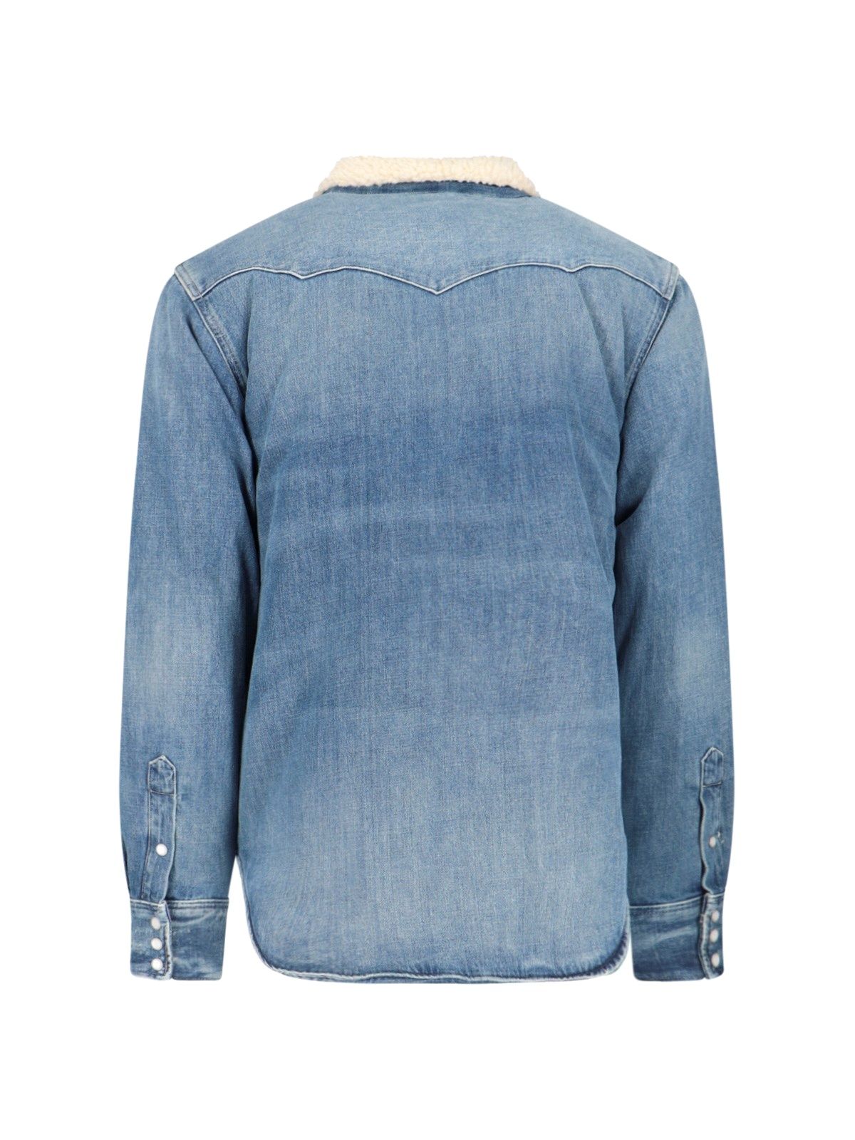 Giacca camicia in denim "Western"