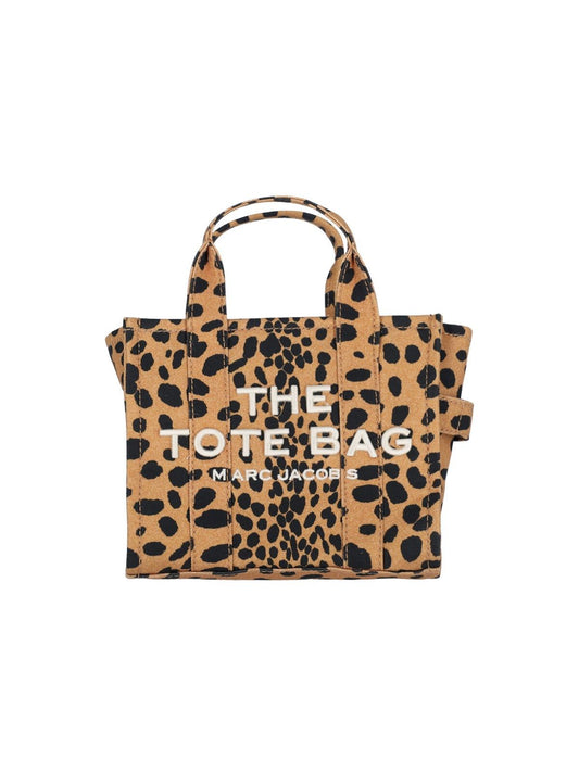 Borsa tote "The Small Cheetah Canvas"