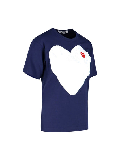 Heart Print T-Shirt