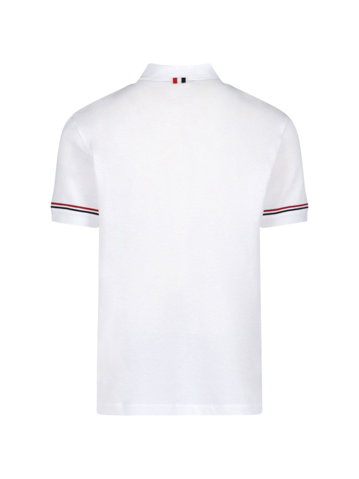 Polo with tricolour details