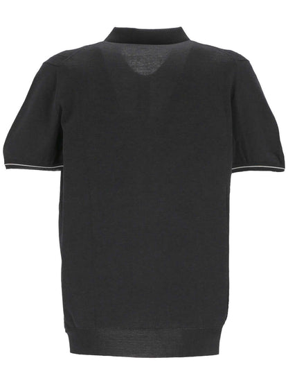 Kiton T-shirt and Polo Black
