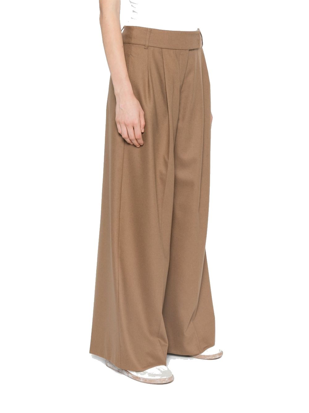 S Max Mara Pantaloni Cammello