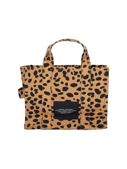 Borsa tote "The Medium Cheetah Canvas"