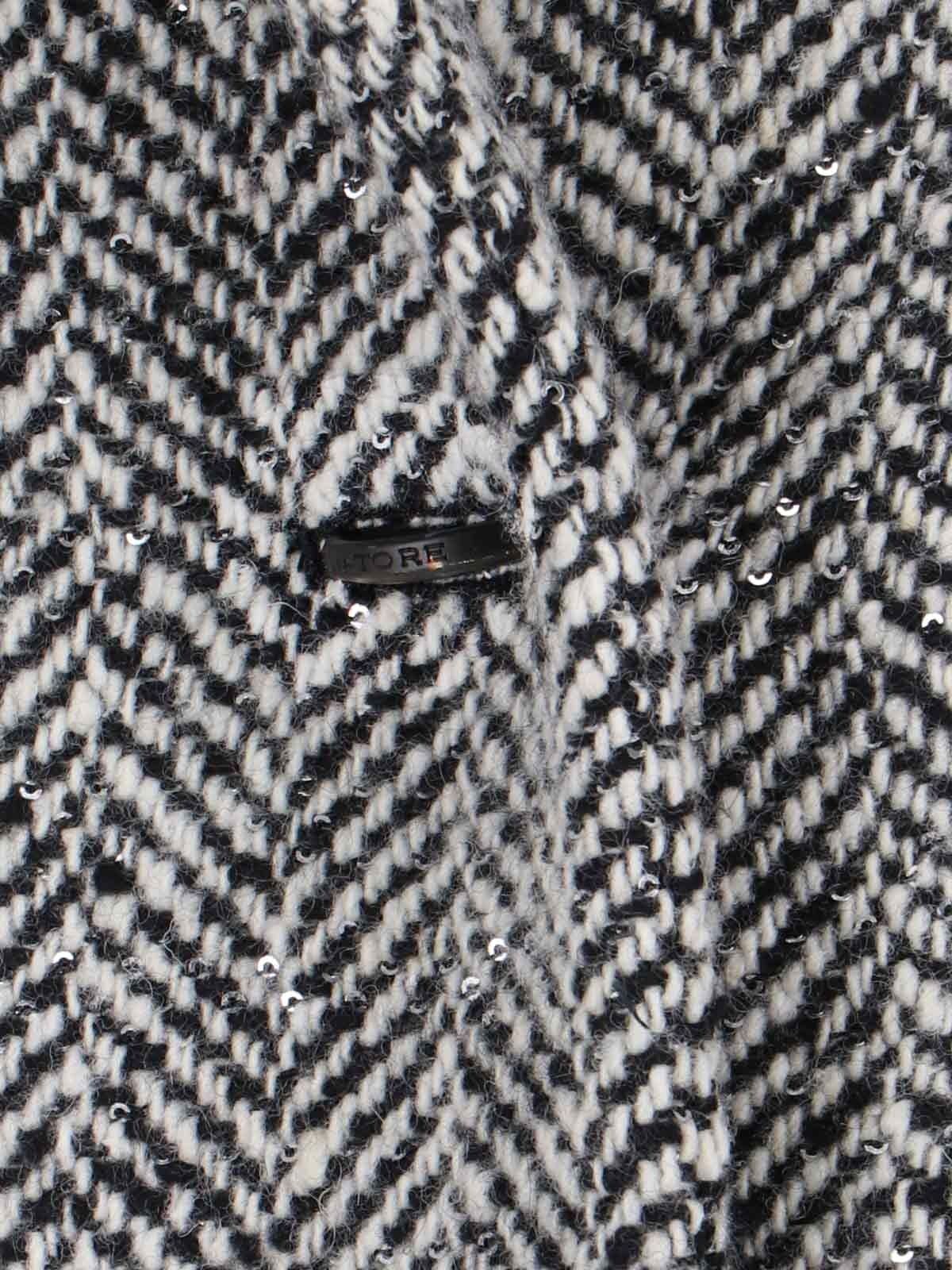 Cappotto midi doppiopetto "Jole"