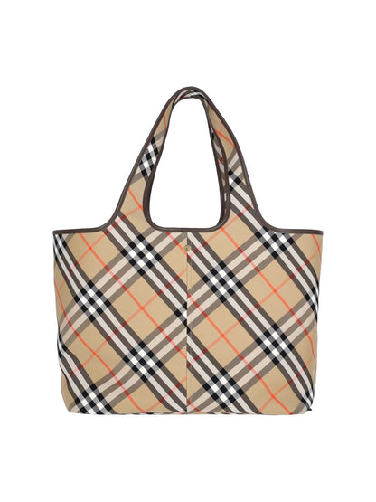 Borsa tote media "Check"