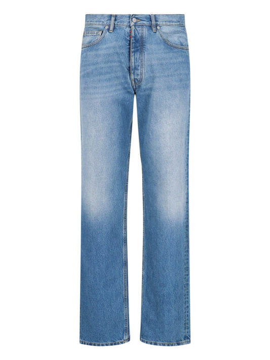 Straight leg jeans