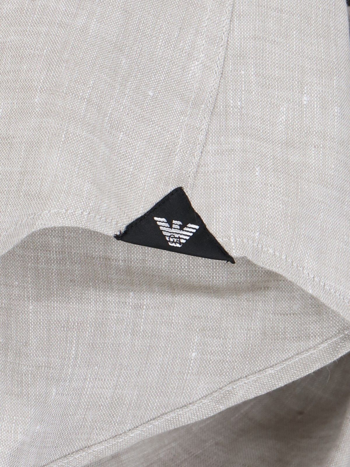 Camicia coreana in lino