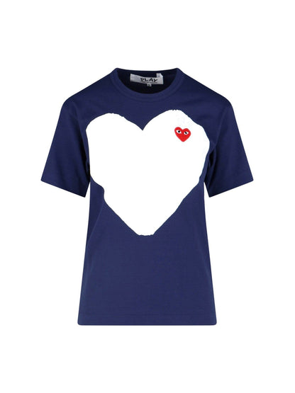 Heart Print T-Shirt
