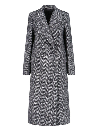 Cappotto midi doppiopetto "Jole"