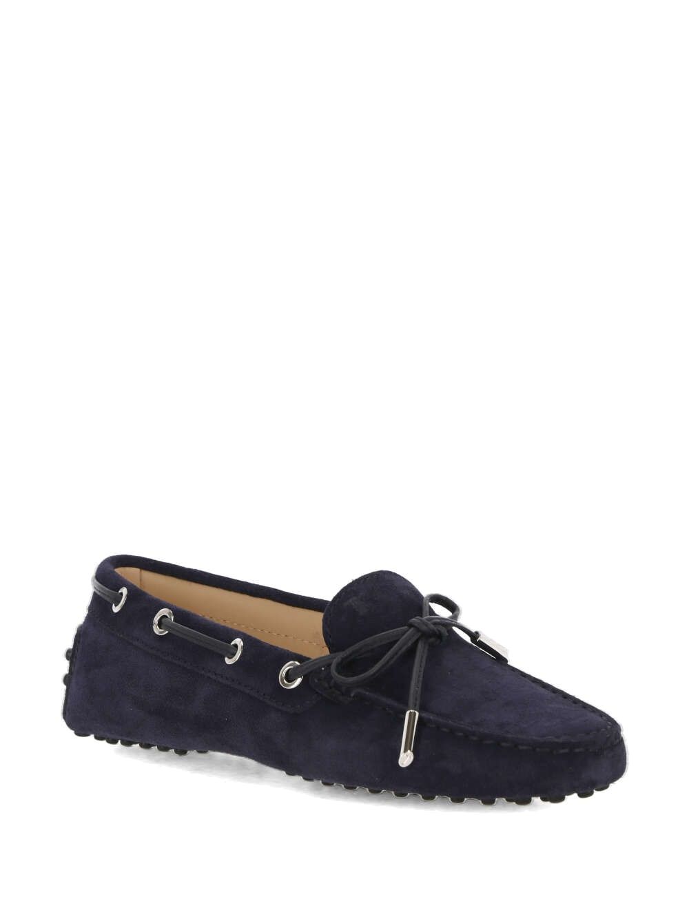 Gommino loafers in dark blue suede